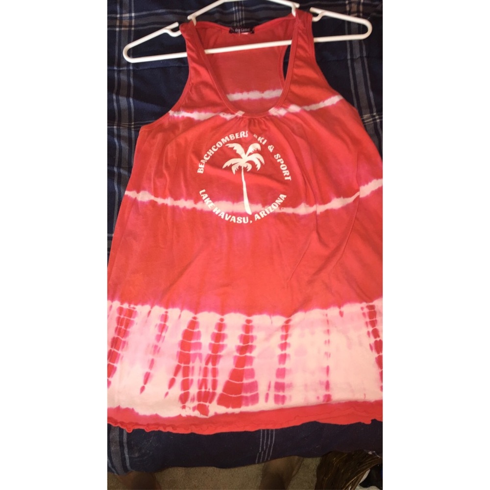 A loose-fitting tank top